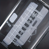 1pc, Large Heat-Resistant Borosilicate Glass Coffee Mug with Measurement Marks - Perfect for Summer Drinks, Teacher Appreciation Gifts, and Everyday Use - 15.22oz Capacity, Durable, and Dishwasher Safe