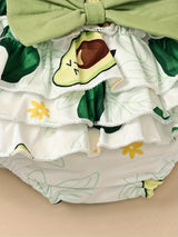 Newborn Baby Girl Clothes Infant Summer Shorts Set Ruffle Romper Cute Baby Clothes Summer Outfits Set 0-18 Months, Perfect for Outdoor