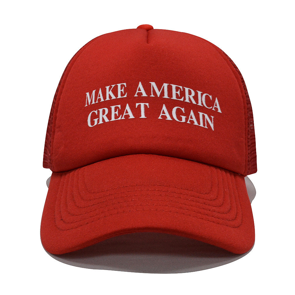 Make America Great Again Outdoor Peaked Cap Adjustable Simple Embroidery English Baseball Cap