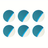 6pcs Universal Magnetic Metal Plates for Camping & Hiking - Strong Adhesive Iron Sheets for Mobile Phone Magnet Holder Mount with Easy Installation and Wide Compatibility