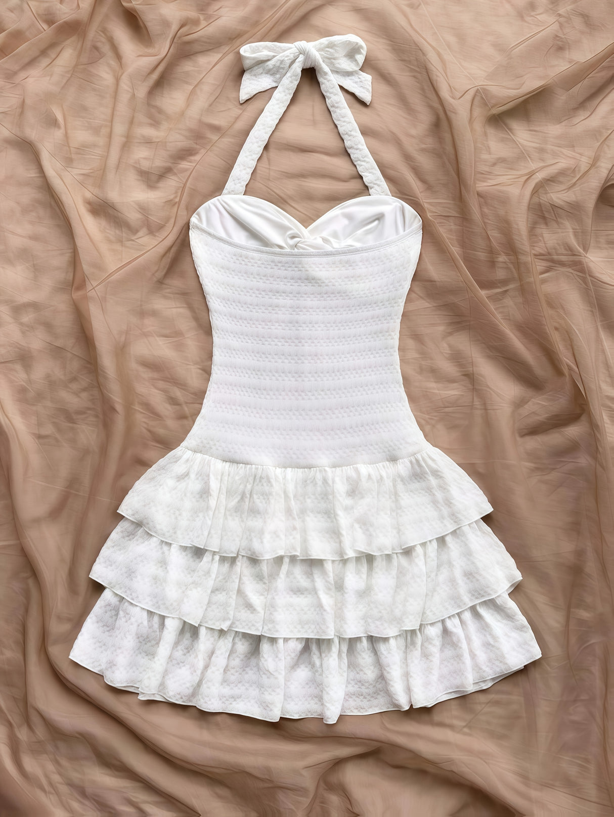 A Stylish And Elegant Summer Dress for Women. Mini Dress Can Be Worn for Holidays, Valentine's Day