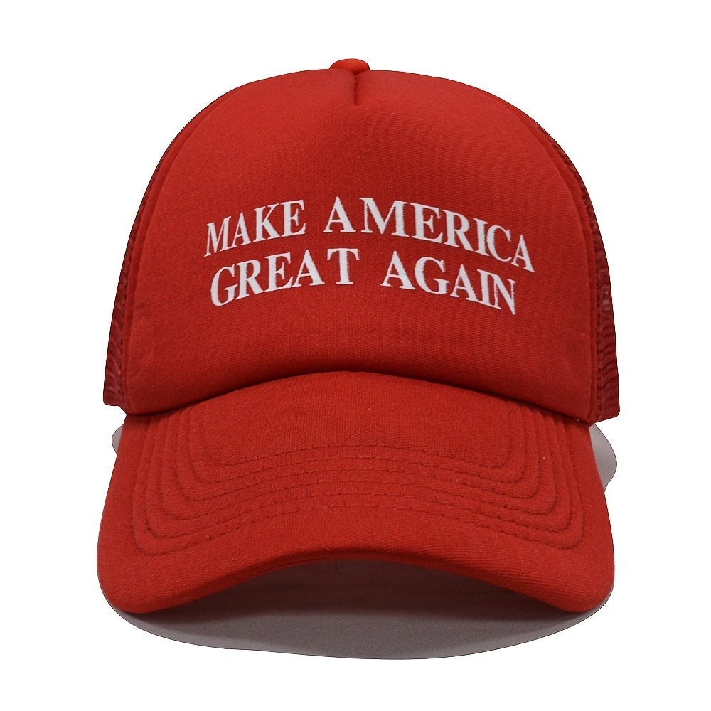 Make America Great Again Outdoor Peaked Cap Adjustable Simple Embroidery English Baseball Cap