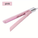 Mini 2 In 1 Hair Straightener Tourmaline Ceramic Straight Plate Clip Smart Constant Temperature Portable Curling Iron For Straightening And Slightly Curling Hair