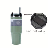 20oz/30oz Vacuum Insulation Mug With Lid And Straw, 304 Stainless Steel Vacuum Insulation Cup, Coffee Cup, Safe For Dishwasher Eid Al-Adha Mubarak