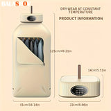Portable Clothes Dryer, Mini Dryer Machine With Timing Function Equipped - Compact And Convenient Drying Solution For Apartment, Dorm, RV - Quick And Easy To Use Compact Dryer Machine With Dryer Bag For Delicate Garments, Und