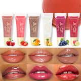 [Long-lasting Moisturizing Lip Oil Gloss] Beauty Natural Long-lasting Moisturizing Mirror Lip Oil Fruit Flavor Pouty Lip Moisturizing Water Gloss Lipstick