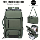 Multi-functional Large Capacity Backpack For Man Women, Hiking & Camping, Outdoor Knapsack With Shoes Compartment & USB Charging Port, Men's Business Laptop College Bag, Ideal Gifts