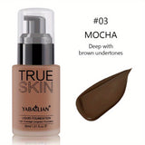 Look Flawless All Day: Waterproof Concealer Foundation for Women Makeup