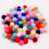 20pcs Adorable Pet Grooming Hair Bows - Durable Round Bows with Adjustable Rubber Bands for Dogs & Cats - Fashionable and Stylish Accessories to Pamper Your Furry Friends