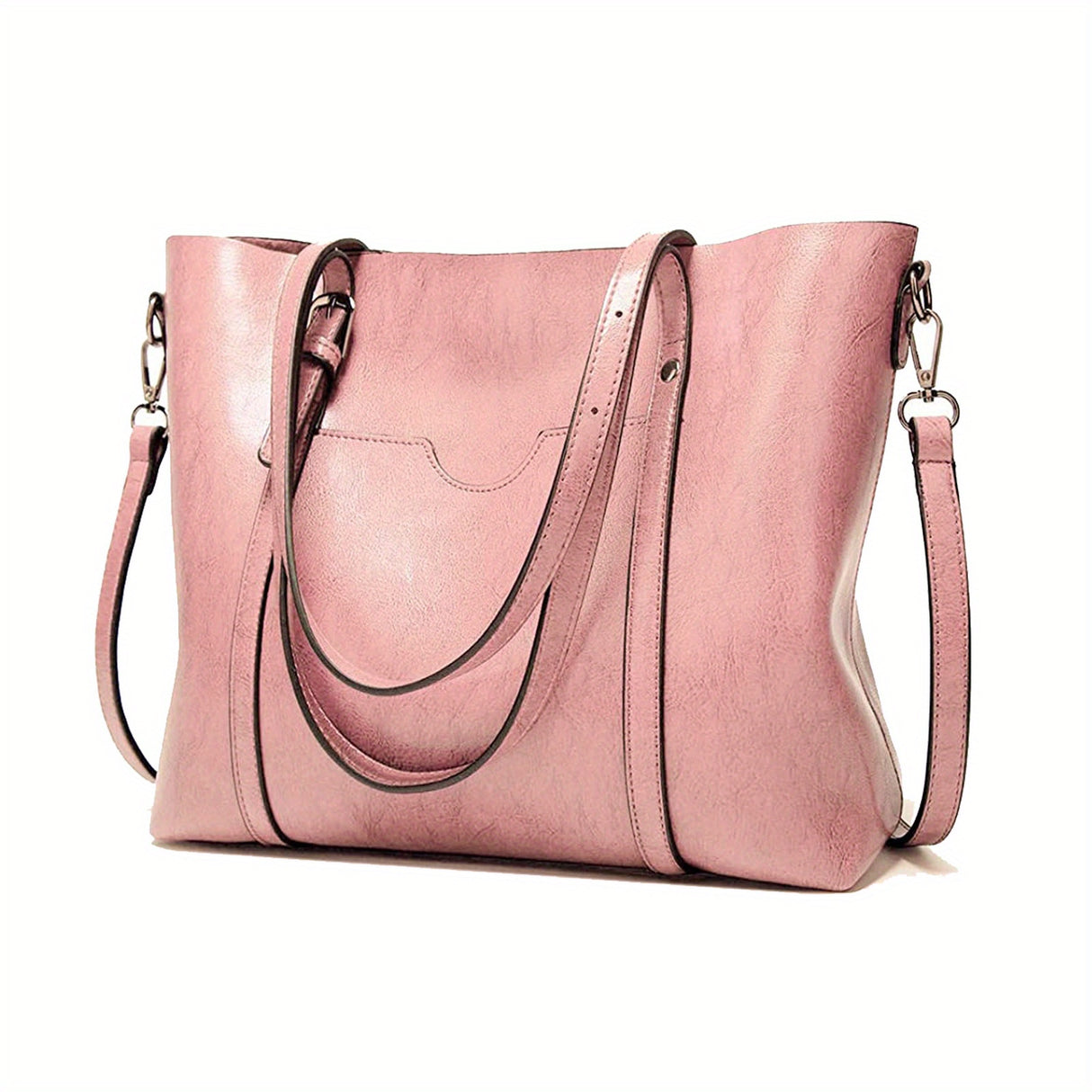 Luxurious Retro Tote Handbag - Women's Large Capacity Multi-Pocket Casual Shoulder Bag with Adjustable Strap, Perfect Mother's Day Gift - Soft, Stylish, and Spacious Purse for Ladies on Sale