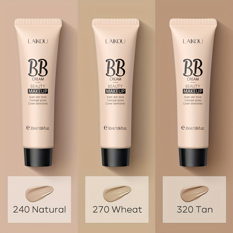 Buy 1 Take 1 - LAIKOU Long Wearing BB Cream, Waterproof Hides Pores