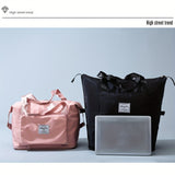 Travel Storage Zipper Handbag, Large Capacity Luggage Bag, Gym Bag, Portable Versatile Bag