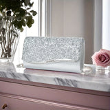 Elegant Ladies Clutch Bag - Sparkling Crystal Evening Purse - For Weddings, Proms & Gatherings - Chic Party Accessory - Perfect Gift for Women