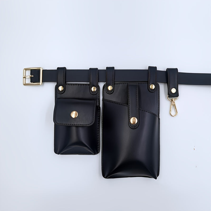 New Fashion Belt Bag, Women's Minimalist Waist Pouch, Mini Mobile Phone Bag, Casual Crossbody Bag