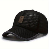 1pc Unisex Breathable Mesh Baseball Cap - Ideal for Outdoor Sports, Running, and Casual Wear