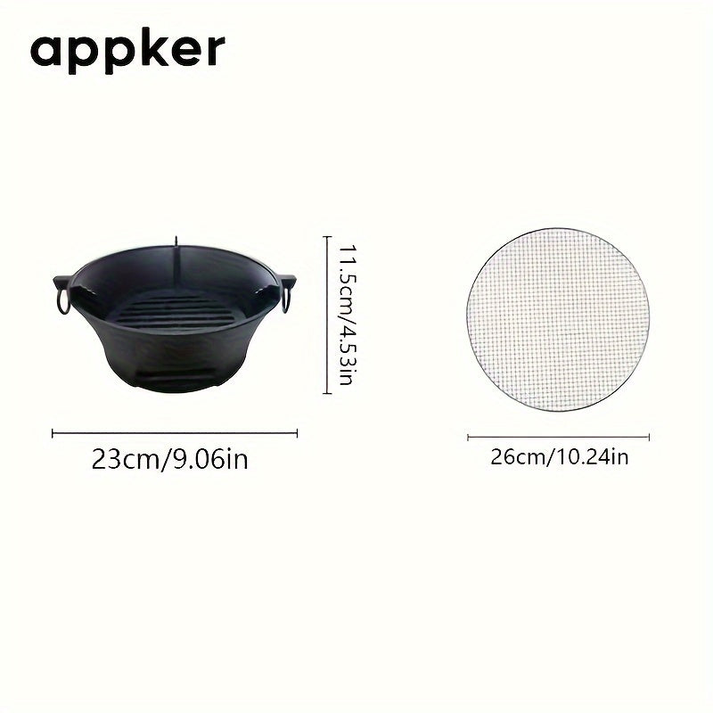 1Set, Cast Iron Charcoal Stove, Multi-functional Barbecue Stove, Round Heating Stove, Outdoor Camping BBQ Cooking Supplies