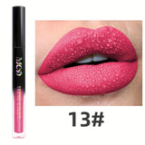 1pc, Non-Sticky Lasting Lip Glaze, Matte Lip Mud, High Pigment Liquid Lipsticks Lip Gloss, Ideal Mardi Gras Festival Party Makeup, With Black Green Blue White Glossy Pink Highlighter Rose Brown Purple Tones