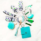 12 Pcs Safety Keychain Set for Women, Self-Defense, Multi-Functional