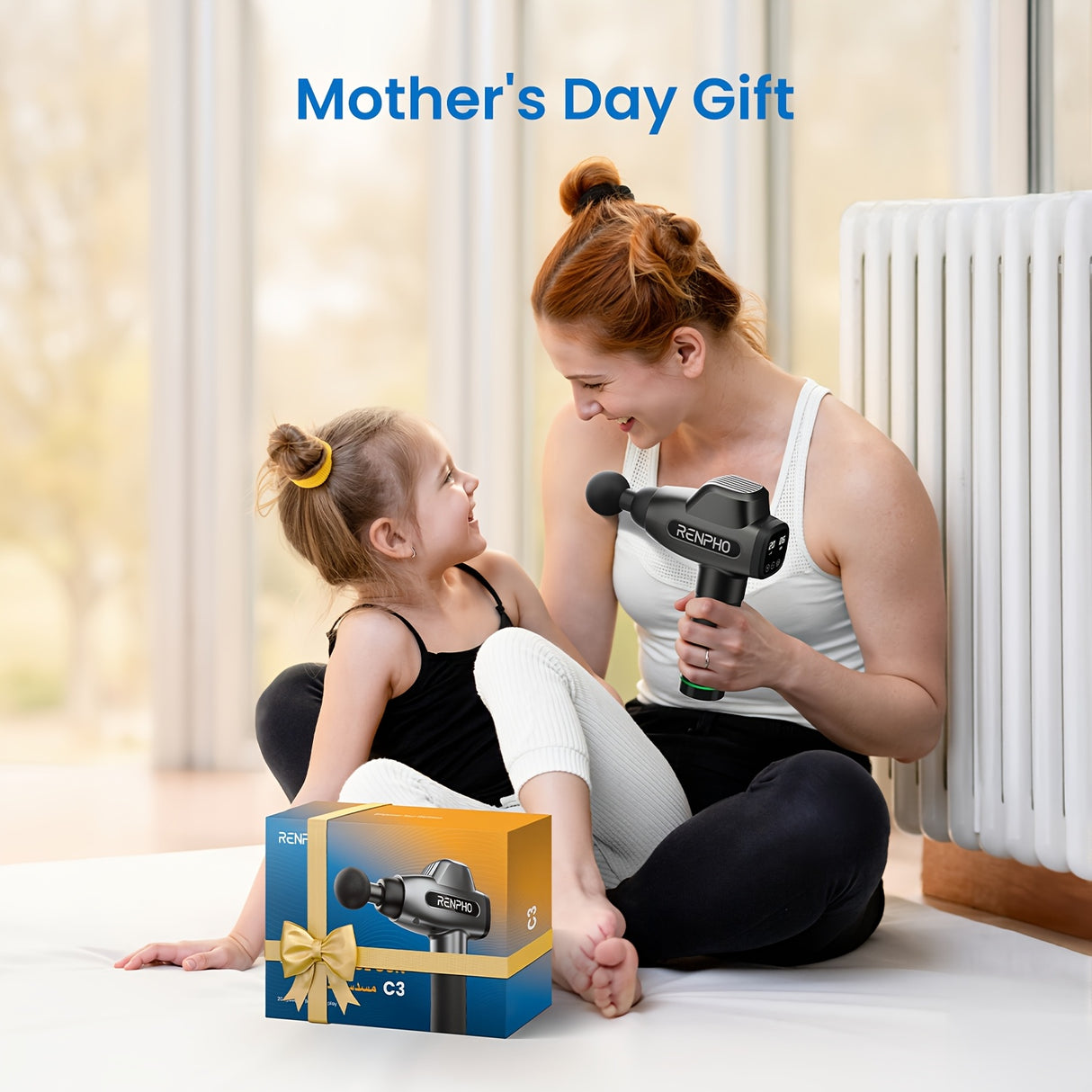 Renpho Valentines Day Gift Muscle Massage Guns For Athletes - Black Ideal Gift
