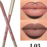 Long-Lasting Waterproof Lip Liner With High Pigment And Smooth Texture For Sweatproof Matte Lipstick And Correcting