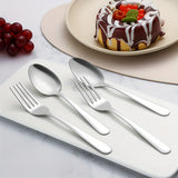 60/90pcs Stainless Steel Tableware, Western Dining Silverware, Steak Knife, Salad Fork, Coffee Dessert Spoons, Cutlery Set with Gift Box for 12 Persons, Dishwasher Safe, Kitchen Accessories,Halloween,Weddings