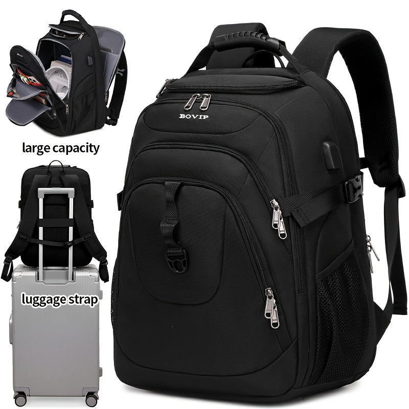 Waterproof Student Backpack, Travel Laptop Backpack, Business Durable Backpack for 17 inch Laptop, Duffel Bag, School Bag (Unisex)