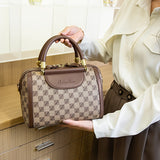 Luxury Design Boston Bag For Women, Fashion Small Handbag, Elegant Crossbody Bag Purse