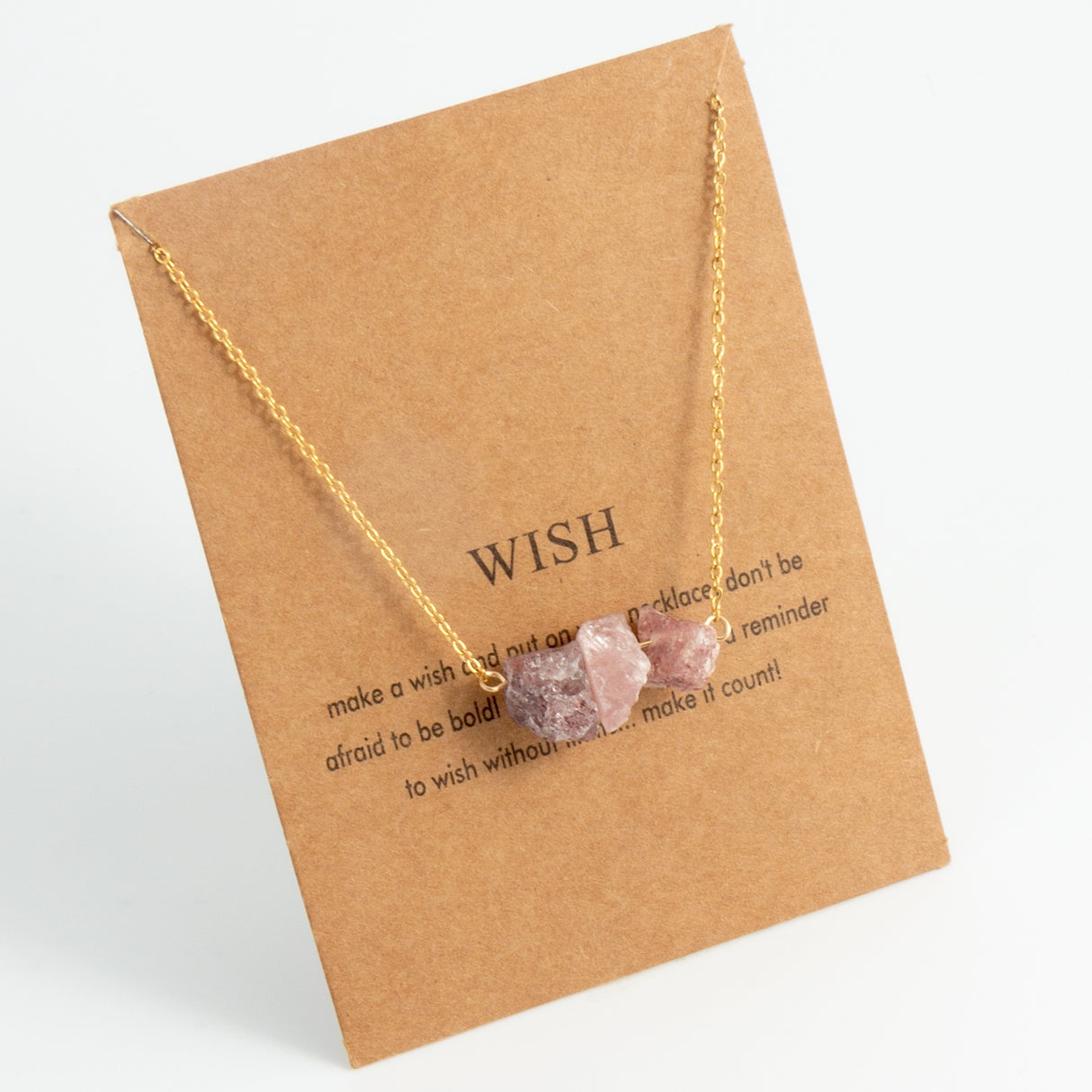 Irregular Crystal Stone Necklace Exquisite Colorful Pendant Neck Jewelry Lucky Protection Jewelry Gift