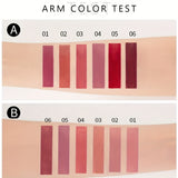 6 Pcs Matte Long-Lasting Wear - Liquid Lipstick Makeup Set - Non-Stick Cup Not Fade Waterproof Lip Gloss