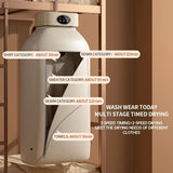 Portable Clothes Dryer, Mini Dryer Machine With Timing Function Equipped - Compact and Convenient Drying Solution for Apartment, Dorm, RV - Quick and Easy to Use Compact Dryer Machine with Dryer Bag for Delicate Garments
