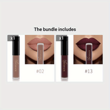 20 colors High Pigmented Matte Lip Glaze - Long-Lasting, Smudge-Proof, Non-Moisturizing Lipstick Valentine's Day Gifts