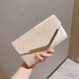 Glamorous Envelope Clutch Bag - Stylish Womens Evening Purse for Formal Events - Perfect for Weddings, Parties, Proms & Cocktails