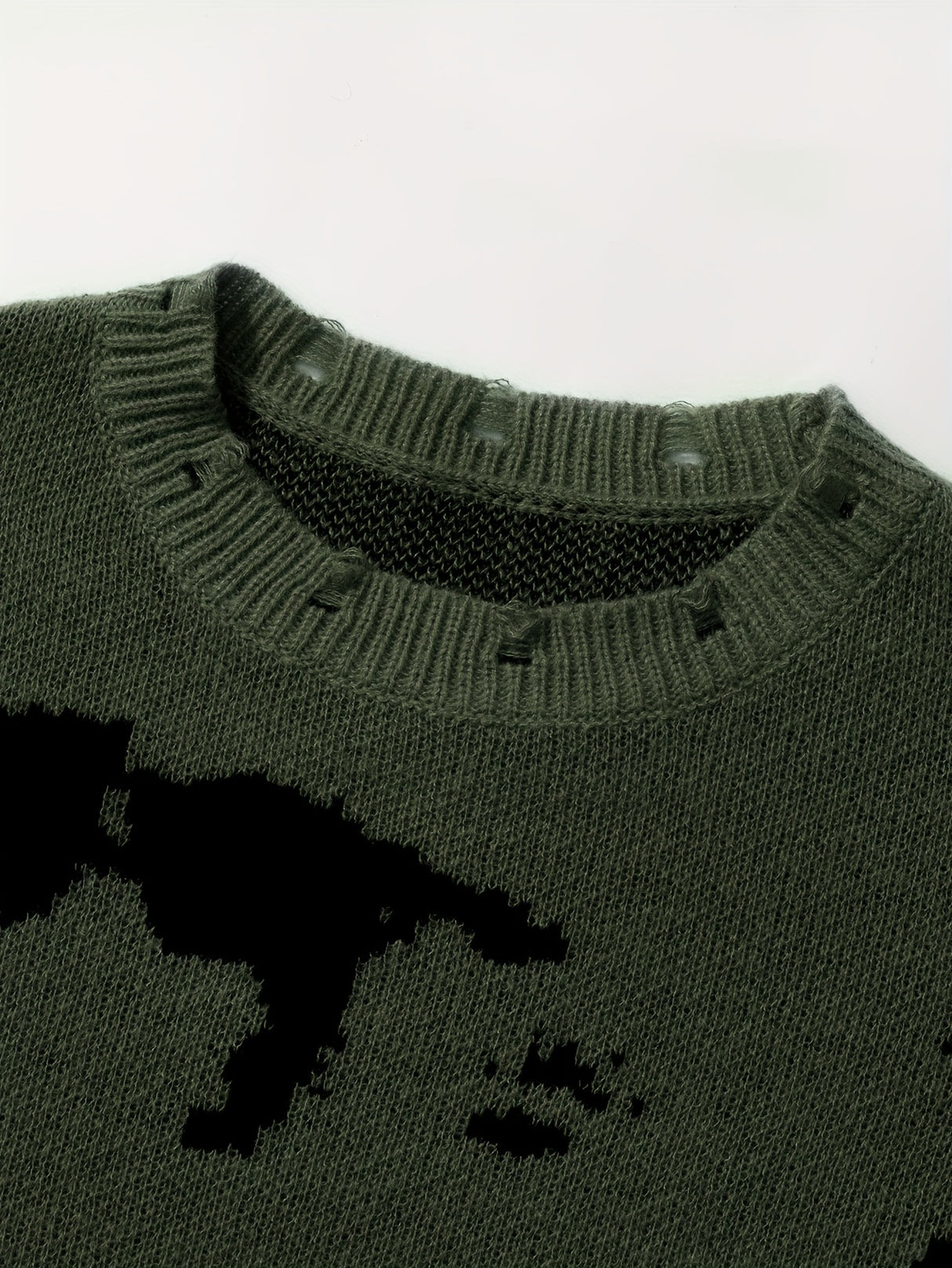 All Match Knitted Sweater, Men's Casual Warm Slightly Stretch Crew Neck Pullover Sweater For Men Fall Winter
