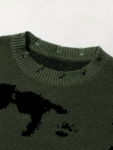 All Match Knitted Sweater, Men's Casual Warm Slightly Stretch Crew Neck Pullover Sweater For Men Fall Winter