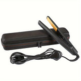 1pc Durable EVA Hair Straightener Carry Case – Waterproof, Shockproof Travel Bag for Hairstyling Tools – Compact & Stylish for Vacation Essentials