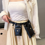 New Fashion Belt Bag, Women's Minimalist Waist Pouch, Mini Mobile Phone Bag, Casual Crossbody Bag