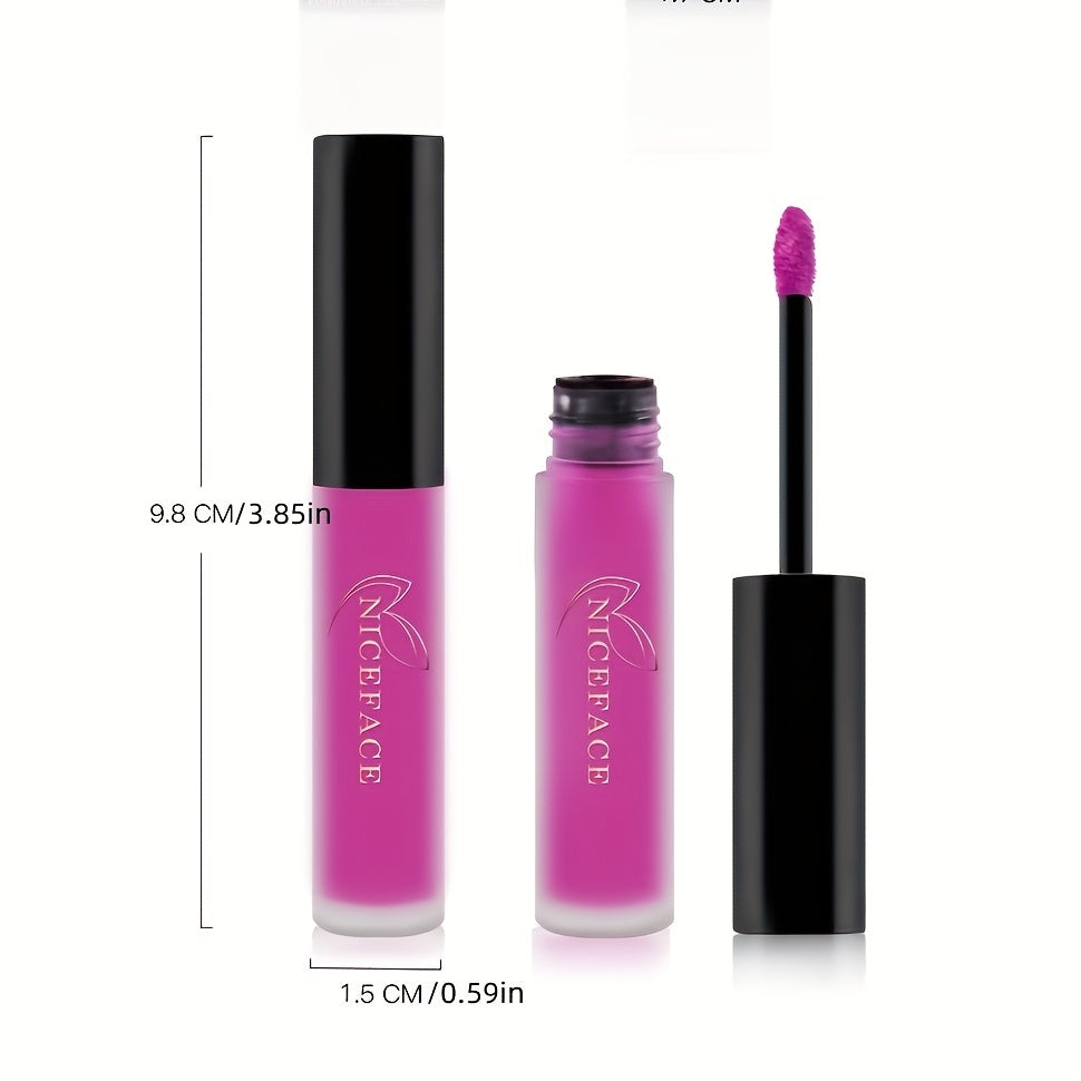 20 colors High Pigmented Matte Lip Glaze - Long-Lasting, Smudge-Proof, Non-Moisturizing Lipstick Valentine's Day Gifts