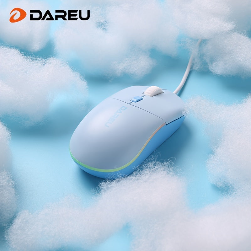 Dareu LM121 wired gaming office mouse ultra light gaming mouse 66g high quality perfor Cost-effectivemance