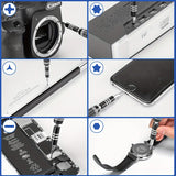 115 in 1 Precision Screwdriver Set, Multi-Purpose Repair Tool Kit for Watches, Computers, Phones, Glasses, Cameras - Portable & Professional DIY Hardware Tools with Case - Ideal Father's Day Gift
