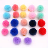 20pcs Adorable Pet Grooming Hair Bows - Durable Round Bows with Adjustable Rubber Bands for Dogs & Cats - Fashionable and Stylish Accessories to Pamper Your Furry Friends