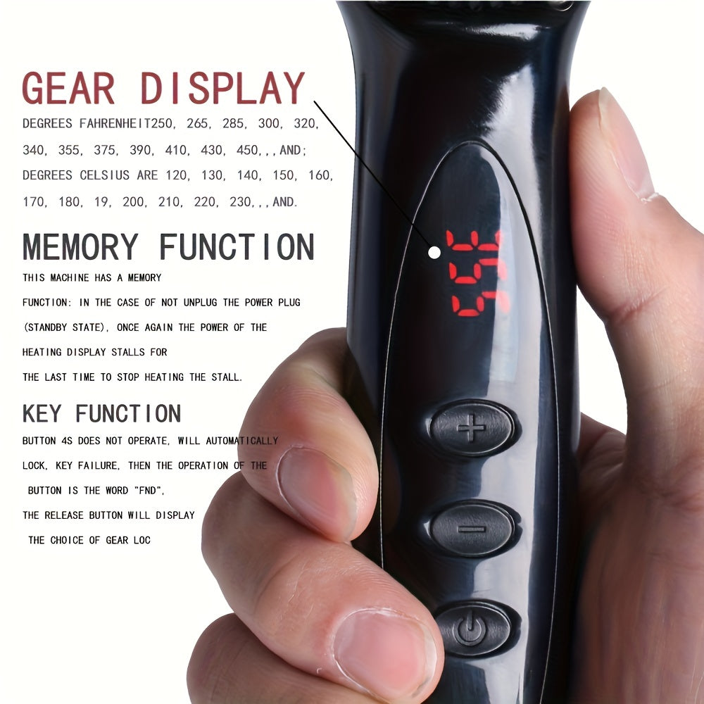Professional Ceramic Ionic Hair Straightener Brush - Fast Heating, Anti-Scald, Detangling, Heat Resistant, Salon-Quality Styling for Home Use - Perfect for Hair Care and Styling