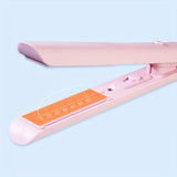 Mini 2 In 1 Hair Straightener Tourmaline Ceramic Straight Plate Clip Smart Constant Temperature Portable Curling Iron For Straightening And Slightly Curling Hair