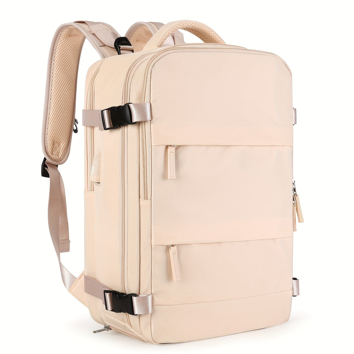 Large Waterproof Anti Theft Carry On Backpack, HYCOO Travel Rucksack For Men and Women, Hiking School Book College Bag with Shoe Compartment Laptop Canvas Brevite Backpack