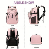 Waterproof Student Backpack, Travel Laptop Backpack, Business Durable Backpack for 17 inch Laptop, Duffel Bag, School Bag (Unisex)