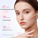 SADOER Cherry Blossom Collagen Serum - Elastic Moisturizing Essence for Smooth, Firm Skin, Hydrates & Brightens, Hypoallergenic, 100ml