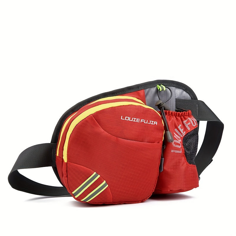 Womens Adjustable Casual Waist Pack - Zipper Closure, Polyester Lining, Solid Color, Versatile Travel & Outdoor Fanny Pack with Adjustable Strap - Simple and Stylish Vacation Belt Bag for Everyday Use