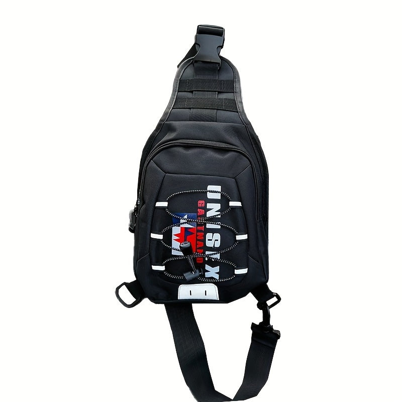 1pc Large Crossbody Fanny Pack For Women And Men, Belt Bag For Travel, Running, Hiking, Workout, Dog Walking, Outdoors Sport Waist Pack
