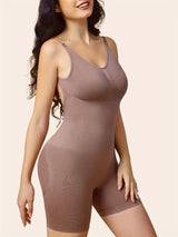 Seamless Bodysuit Shapewear - Flawless Backless Design, Sleek Sleeveless Style, Powerful Tummy Control, Smoothing Shapewear, Body Sculpting Shaper - Designed Exclusively for Women, Versatile Jumpsuits for Everyday Wear, Comfo
