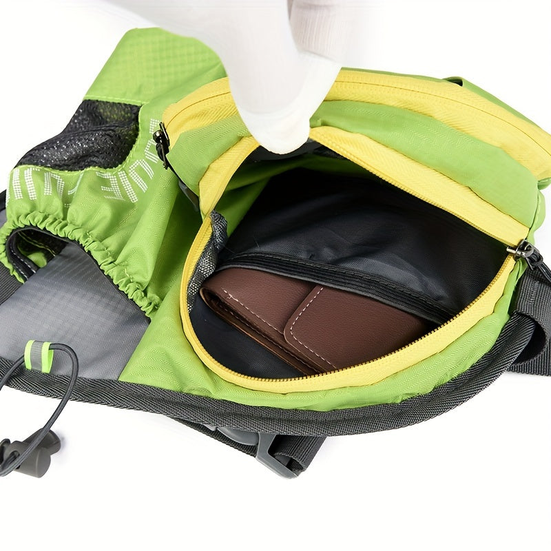 Womens Adjustable Casual Waist Pack - Zipper Closure, Polyester Lining, Solid Color, Versatile Travel & Outdoor Fanny Pack with Adjustable Strap - Simple and Stylish Vacation Belt Bag for Everyday Use