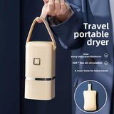 Portable Clothes Dryer, 110-240V U.S. Plug |No Odor Mini Travel Laundry Dryers For Light Clothing, Underwear, Baby Clothes Socks Ideal, Birthday, Commencement, Graduation For Family Friends Loved Ones RV Travel, Camping, Apar
